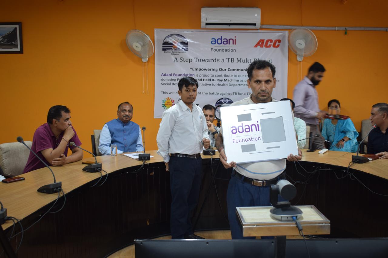 Adani Foundation Drives Early TB Detection with Portable X-ray Tech for Communities